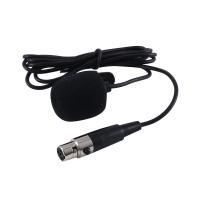 ราคา Professional Lavalier Lapel Tie Clip Condenser Microphone 4Pin Mic for Bodypack 4 Pin XLR (22349802620)