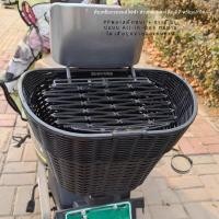 ราคา สกู๊ตเตอร์ไฟฟ้าด้านหลังติดตั้งตะกร้าเหล็กมินิตกแต่งตะกร้าหวาย Hondaการปรับเปลี่ยนตะกร้าขนส่ง (21464916872)