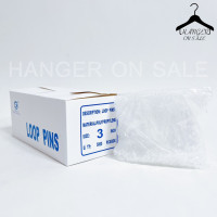 ราคา สายคล้องป้ายราคา LOOP PINS เอ็นป้ายราคา เอ็นหนวดกุ้ง ขนาด357 นิ้ว กล่องละ 5000ชิ้น (20760374958)