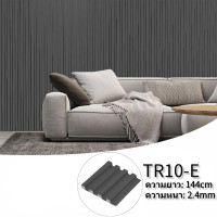 ราคา 1 กล่อง 20 ชิ้น ไม้ระแนงตกแต่งผนัง WPC Wall panel ระแนงไม้เทียม ลอนเหลี่ยม ไม้ระแนง ไม้ผนัง ไม้เทียมตกแต่งผนัง ผนังตกแต่ง 3D (23211460099)