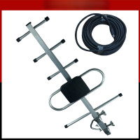 ราคา COD เสา สาย 10m เสาอากาศดิจิตอล เสาอากาศภายนอก ภายใน Td 5E เสาดิจิตอลสามารถ พร้อมสาย rg6 10เมตร เสาอากาศดิจิตอลทีวี จัดส่งฟรี (23304169576)