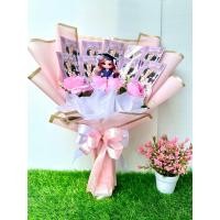 ราคา ช่อธนบัตรรับปริญญา ของขวัญวันรับปริญญา สำหรับใส่แบงค์เอง แถมฟรีการ์ดรับปริญญาทุดช่อ (22569667103)