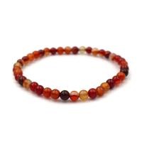 ราคา AGATE หินอาเกต โมรา สีส้ม อาเกตไฟ เลือกขนาดเม็ดหินได้ สร้อยข้อมือหินแท้ by siamonlineshop (15605448456)