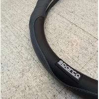 ราคา ปลอกพวงมาลัย ลายชุดแต่ง Sparco ที่หุ้มพวงมาลัย ปลอกหนังหุ้มพวงมาลัย ติดตั้งง่าย สามารถใช่ได้กับรถทุกรุ่น (19806324502)