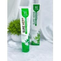 ราคา ยาสีฟัน Sure Herb ยาสีฟันสมุรไพร 5in1 3 หลอด (22882717224)
