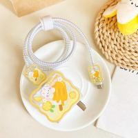 ราคา ถนอมสายชาร์จ iphone เคสสายชาร์จ สำหรับ TPU เคส ชุดถนอมสายชาร์จการ์ตูน ถนอมสายชาร์จ หัวชาร์จ เคสป้องกันสายชาร์จ ตัวถนอมสายชาร์จ for iPhone 18W 20W Charging Head Case (22959197339)