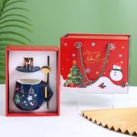 ราคา แก้วคริสต์มาส แก้วเซรามิค พร้อมชุดกล่อง ของขวัญคริสต์มาส ของขวัญปีใหม่ พร้อมส่ง (20864519748)