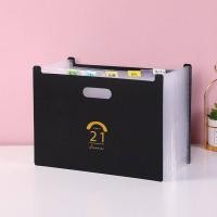 ราคา Smartconn 13กระเป๋าแฟ้มเอกสารขยายได้ Accordian แฟ้ม Organizer ขยายได้ แบบพกพากล่องเก็บแฟ้มความจุสูงพลาสติกเอกสารกระดาษใบเสร็จรับเงิน Organizer การจัดเก็บโฟลเดอร์ Organizer (7648347693)