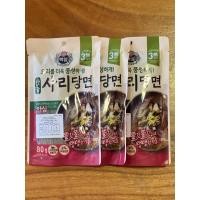 ราคา วุ้นเส้นเกาหลี CJ brand premium dangmyun japchae จับแช ทังมยอน 80g original 국산당면 (20915365453)