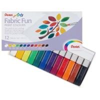 ราคา PENTEL เพนเทล สีน้ำเพ้นท์ผ้า ขนาด 12 สี (10269273459)