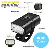 ราคา bikelight ไฟจักรยาน led ชาร์จ usb ไฟจักรยานสว่าง ไฟรถจักรยาน ไฟหน้าจักรยาน ไฟหน้ารถจักรยาน ไฟติดจักรยาน ไฟกระพริบติดจักรยาน (22891629035)