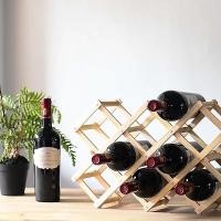 ราคา LEBI ที่วางขวดไวน์ ชั้นเก็บไวน์ Red wine storage rack ชั้นวางขวดไวน์ พับเก็บได้ ชั้นวางไวน์ ที่วางไวน์ ชั้นเก็บขวดไวน์ ชั้นเก็บขวดน้ำ ชั้นจัดเก็บขวดไวน์ เครื่องประดับตกแต่งบาร์ ชั้นวางขวด อิสระ Rack ช
