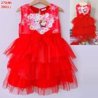 ราคา 2 8ขวบ ชุดเอลซ่า ระบายผ้ามุ้ง 3 ชั้น ฟูฟ่องสวยมาก ผ้านุ่ม ไม่เป็นขน ไม่คัน เดรสเด็กผู้หญิง เสื้อผ้าเด็กผู้หญิง ชุดเด็กผญ เดรสเอลซ่า 279 (7173136115)