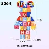 ราคา DUOCOO Ready 11000PCS NanoBuild Block Bear 3D Model Block ของเล่น DIY บล็อกของเล่น ของเล่นบล็อกการ์ตูนหมีขนาดใหญ่ ของเล่นบล็อกสำหรับเด็ก ของขวัญคริสต์มาส ของขวัญวันเกิด (22786025960)