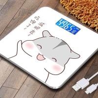 ราคา พร้อมส่ง เครื่องชั่งน้ําหนักอิเล็กทรอนิกส์ ลายการ์ตูนหมูน่ารัก สีชมพู สําหรับผู้ใหญ่ และนักเรียนหญิง (22705425798)