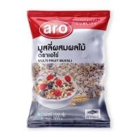 ราคา Aro เอโร่ ซีเรียล มูสลีผสมผลไม้ 1000 กรัม (22784995818)