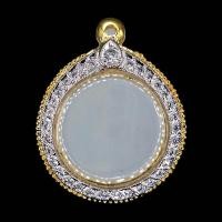 ราคา ปิดตาพังพระกาฬ รุ่น 1 บูรณะวัดเขาอ้อ ปี 2530 ใส่กรอบทองสูตร พร้อมห่วงและกล่องเดิม (22240187279)