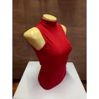 ราคา เสื้อคอเต่าแขนกุด เต็มตัว ผ้าคอตตอน เสื้อยืดคอเต่าแขนกุด เต็มตัว สีพื้น ทรงสวย (20425788413)