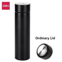 ราคา Deli แก้วเก็บความเย็น จอLCD แสดงอุณหภูมิ กระติกน้ำร้อน กระติกน้ำ 500ml สแตนเลส304 เก็บความร้อน กระบอกน้ำ Thermos Cup (23393994005)