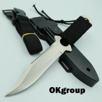 ราคา FX002 BLACK and SILVER Outdoor knife Diving knife Survival knife tactical knife มีดพกพา มีดทหาร มีดเดินป่า มีดดำน้ำ มีดใบตาย มีดแคมป์ปิ้ง มีดเลื่อย มีดสั้น มีดดาบ ยาว21 00cm (1401464915)
