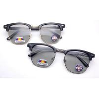 ราคา Blue Block Transition Glasses แว่นกันแดด เลนส์ปรับแสง เลนส์ออโต้ Auto Light adjusting Lens กันรังสี UV UVA UVB กรอบแว่นตา สไตล์วนเทจ (915354737)