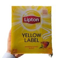 ราคา Lipton ชาลิปตันแบบซองจุ่ม กล่อง 100 ซอง 2 กรัม มีเรทส่งทักแชต (22267765165)