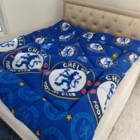 ราคา ส่งฟรี 279 ท็อปเปอร์ 3 4 นิ้ว ใยขนห่านเทียม ใย 2 ชั้น 3 5ฟุต 5ฟุต 6ฟุต เนื้อผ้าซาตินผสมคอตตอน (22931329572)