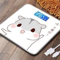 ราคา พร้อมส่ง เครื่องชั่งน้ําหนักอิเล็กทรอนิกส์ ลายการ์ตูนหมูน่ารัก สีชมพู สําหรับผู้ใหญ่ และนักเรียนหญิง (22705425797)
