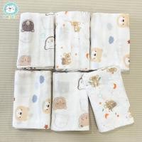 ราคา ผ้าอ้อมสาลูคอตตอน แพ็ค 6 ผืน 27x27 นิ้ว และ 30x30 นิ้ว (23210993992)