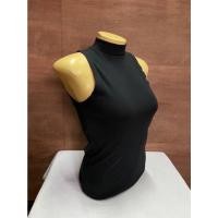 ราคา เสื้อคอเต่าแขนกุด เต็มตัว ผ้าคอตตอน เสื้อยืดคอเต่าแขนกุด เต็มตัว สีพื้น ทรงสวย (20425788412)