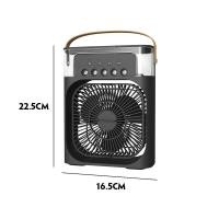 ราคา พัดลมไอน้ำ พัดลมไอน้ำเย็น พัดลมไอเย็น แอร์เคลื่อนที่ พัดลมไอน้ำพกพา พัดลมไอเย็นพกพา พัดลม USB พัดลมพกพา เครื่องพ่นไอน้ำ ไฟ LED J295 (22238777800)