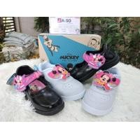 ราคา ADDA รองเท้านักเรียน รองเท้าพละ รองเท้าผ้าใบ เด็กผู้หญิง รองเท้านักเรียนหนังสีดำ ผ้าใบสีขาว (22582206667)