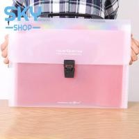 ราคา SKY แฟ้มเอกสารแบ่งช่อง 13ช่อง สีรุ้ง A4 แบ่งเเยกชัดเจน กระเป๋าแฟ้มซอง กระเป๋าเอกสาร เครื่องเขียน File Holder File Bag File Oganizer (1380248328)