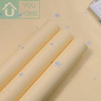 ราคา Youhome วอลเปเปอร์ มีกาวในตัว ลายกุหลาบ ลายดอกไม้ ลายใบไม้ ลายไหม ดาว ลายท้องฟ้า สติ๊กเกอร์ติดผนัง วอลเปเปอร์ติดผนัง ตกแต่งบ้าน Wallpaper sticker (16922249526)