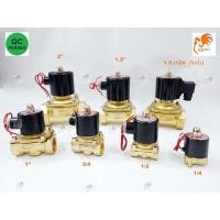 ราคา 220v ปกติปิด NC 1 4 1 2 3 4 1 1 5 2 นิ้ว วาวล์น้ำ โซลินอยด์วาล์ว วาล์วทองเหลือง วาล์วน้ำ วาวล์ลม วาล์วไฟฟ้า โซลินอยวาล์ว (1270218566)