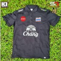ราคา เสื้อโปโลทีมชาติไทย H3 คุ้มที่สุด ใส่ได้ทั้งชายเเละหญิง เเถมฟรีเฟกโลโก้ทีมชาติไทย (14939136257)
