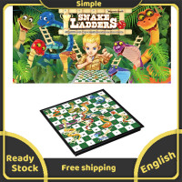 ราคา แม่เหล็กงูและบันไดเกมกระดานครอบครัวพรรคปริศนาเด็กสาวของขวัญแบบพกพาที่มี (789484616)