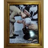 ราคา กรอบรูปกระจกมงคลในหลวงรัชกาลที่9 ทรงตรัสถามประชาชนที่ทรงมาเฝ้ารับเสด็จ ขนาด 18x23 นิ้ว (10747476477)