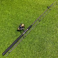 ราคา เซ็ทพร้อมตกคันตัน1 5 M 2 1 M 2ท่อน รอกเบอร์200 เหยื่อกบยางคละสี 5 กรัม 1 ตัว คันเบ็ดตกปลา รอกตกปลา เหยื่อตกปลา คันเบ็ดพร้อมรอกตกปลาและเหยื่อครบชุด (20942187139)