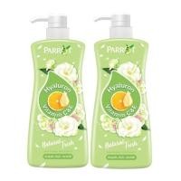 ราคา ส่งฟรี แพคคู่ Parrot ครีมอาบน้ำนกแก้ว รุ่นหัวปั้มแถมรีฟิล พฤกษา นกแก้ว โบทานิคอล ครีมอาบน้ำ 500 มล (20018716612)