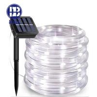 ราคา ไฟประดับ ไฟตกเเต่ง ไฟประดับโซล่าเซลล์ ไฟสายยาง ท่อกลม LED โซล่าเซลล์ 5เมตร 10 เมตร ไฟประดับตกแต่ง HS 033และ HS 034 (22851800786)