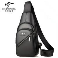 ราคา กระเป๋าผู้ชายของแท้ กระเป๋าคาดหน้าอกหนัง กระเป๋าสะพายไหล่แนวทแยง กระเป๋าคาดหน้าอกแบบหลายชั้น กระเป๋าผู้ชายแบบลำลอง (13402514873)