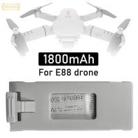 ราคา iBeetag ขายดีแบตเตอรี่Lipo RC Drone Battery 3 7V 2600MAh Drone Battery Helicopter Aircraft Replacement Accessories Spare Parts For E88 Game Airplane (9870647382)