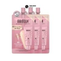 ราคา 6ml มิลเล่ โกล์ดโรส บีบีครีม Mille Super Whitening Gold Rose BB Cream (22720721139)