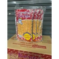ราคา ปลาหมึกอบกรอบปรุงรส ตรา เบนโตะ แดง สูตรดั้งเดิม 1แพค 12ห่อ ราคาส่ง ยกแพค (1310948693)