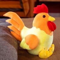 ราคา BEIBEI นุ่มนุ่มๆ ของเล่นตุ๊กตาไก่ ยัดไส้ ไก่เหมือนจริง หมอนนุ่มรูปลูกเจี๊ยบ ของตกแต่งบ้าน การ์ตูนลายการ์ตูน ตุ๊กตายัดไส้รูปลูกเจี๊ยบ เด็ก toye (22842505872)