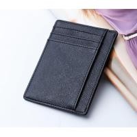 ราคา ซองหนัง กระเป๋าบัตร ซองบัตร Card Holder Mini Wallet หนังวัวแท้ Saffiano S5 58 (1841116958)