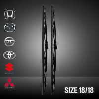 ราคา ก้านเหล็ก ก้านปัดน้ำฝน ใบปัดน้ำฝน ที่ปัดน้ำฝน ชำระล้างทำความสะอาดน้ำฝน เหมาะสำหรับ รถยนต์รุ่น ญี่ปุ่นทุกรุ่น (16584927535)