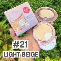 ราคา Cathy Doll แป้งตลับดอกไม้ มีไฮไลท์ฉ่ำโกลว์ กันน้ำ พร้อมกันแดด Cathy Doll Crystal Flora Powder Pact SPF15 11g (22683593551)