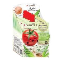 ราคา กล่องX4ซอง Smooto Tomato Aloe Snail Jelly Scrub สมูทโตะ โทเมโท อโล สเนล เจลลี่ สครับ 50กรัม (2748566049)